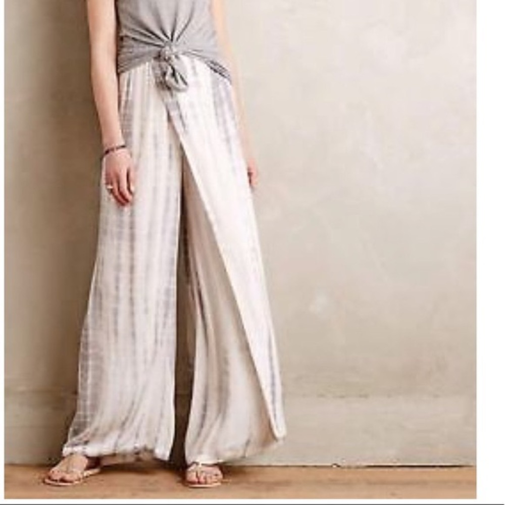 Anthropologie mermaid tie dye pants
